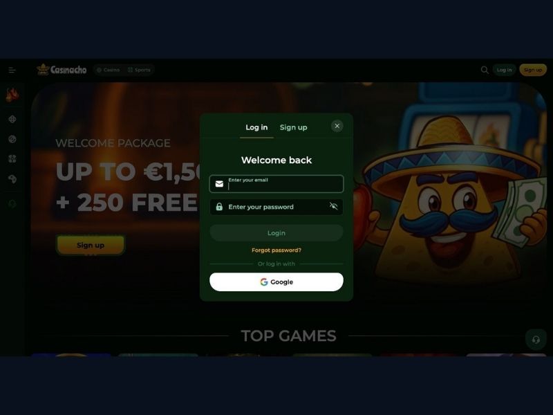 Auszahlungsprozess bei Casinacho Casino Nacho Casino für Deutschland — wie Auszahlungen funktionieren